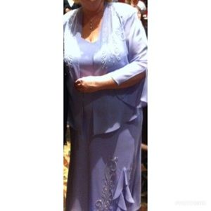 Lavender formal dress